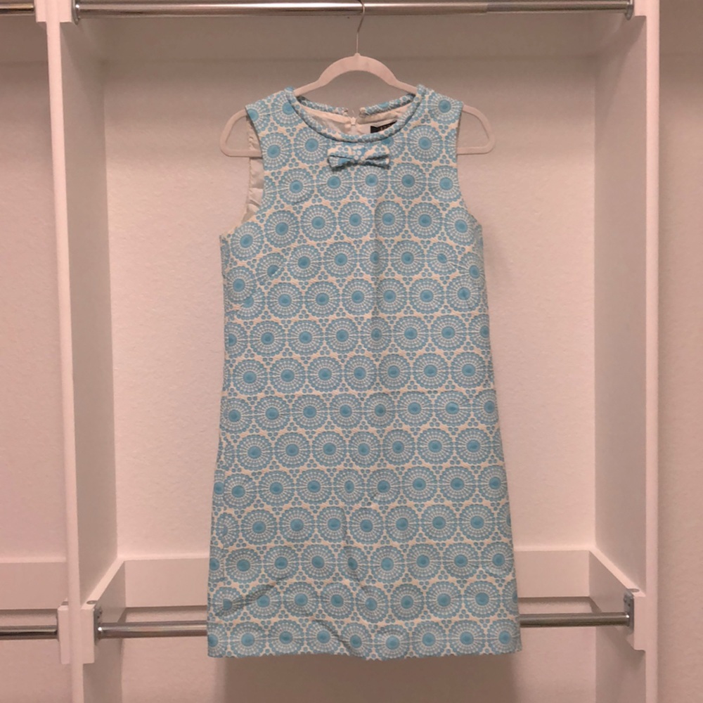 123 Paris Light blue Patterned Dress